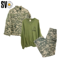 20 military garments mixed bundle of 13,5kg