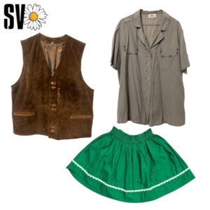 10 bavarian-style garments bundle of 3,4kg