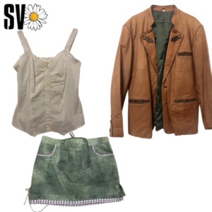 10 bavarian-style garments bundle of 4,4kg